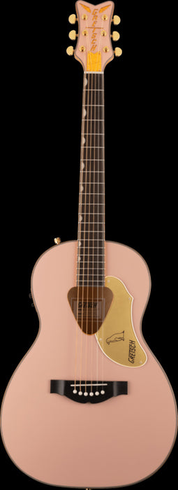 Gretsch G5021E Rancher Penguin Parlor Acoustic/Electric Shell Pink Acoustic Guitar Front