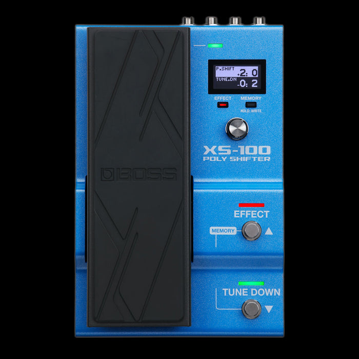 Boss XS-100 Poly Shifter Pedal Front