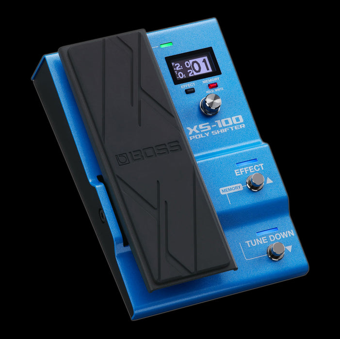 Boss XS-100 Poly Shifter Pedal Front Angle Right