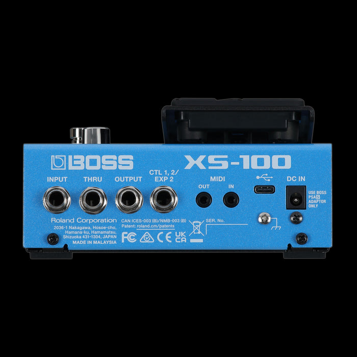Boss XS-100 Poly Shifter Pedal Top
