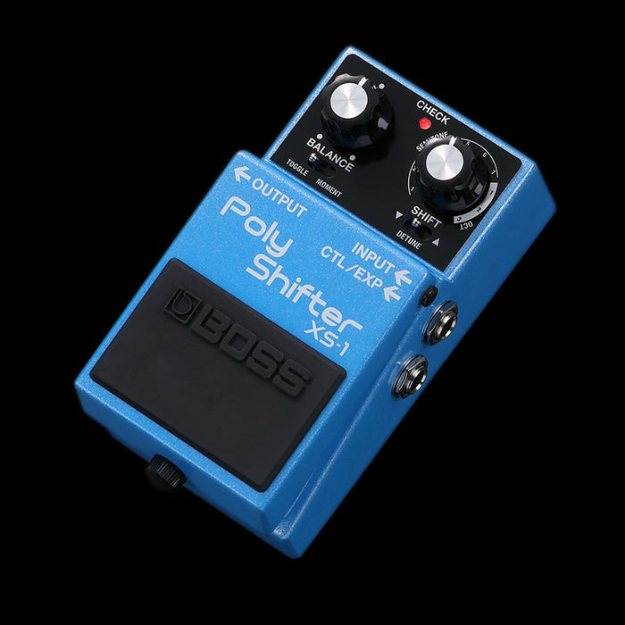 Boss XS-1 Poly Shifter Pedal Angle Left