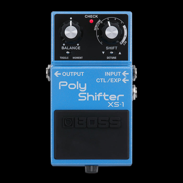 Boss XS-1 Poly Shifter Pedal Front
