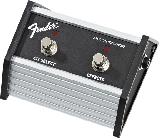 Fender 2-Button Footswitch: Channel Select / Effects On/Off with 1/4" Jack - 71359000