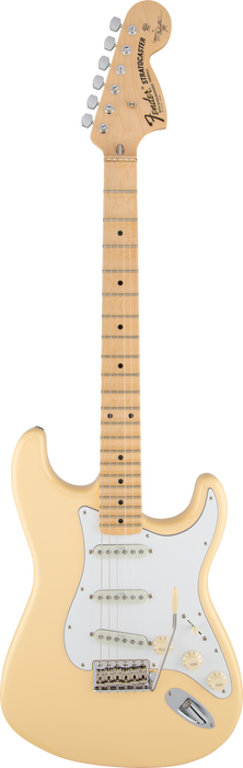 Fender Artist Series Yngwie Malmsteen Stratocaster Scalloped Maple Vintage White