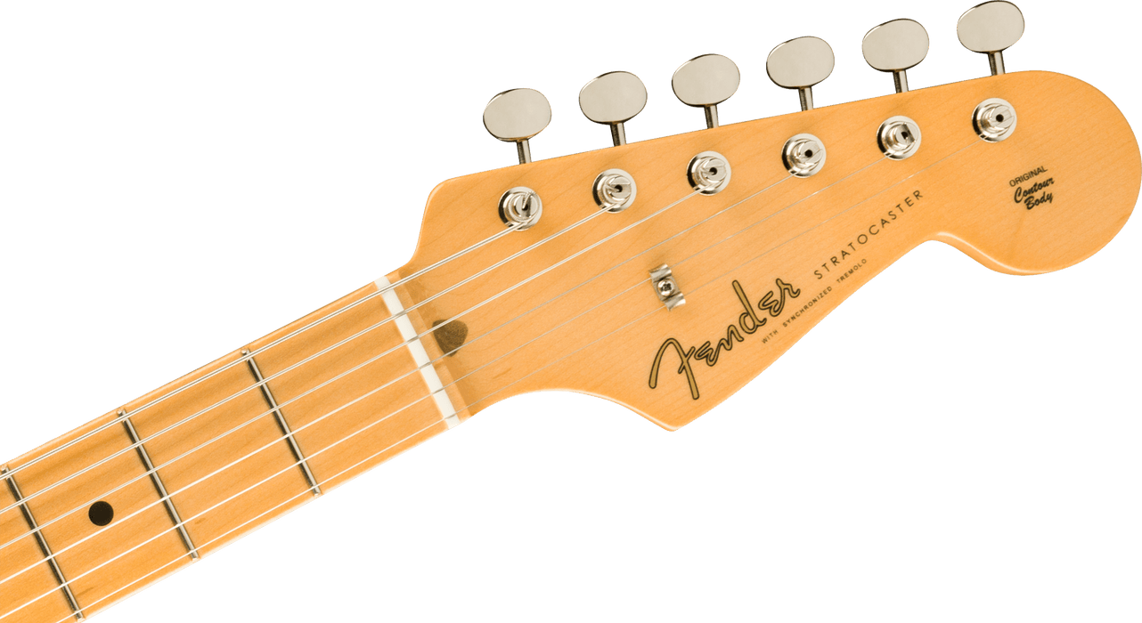 Fender American Original '50s Stratocaster Maple Fingerboard Inca Silver Electric Guitar