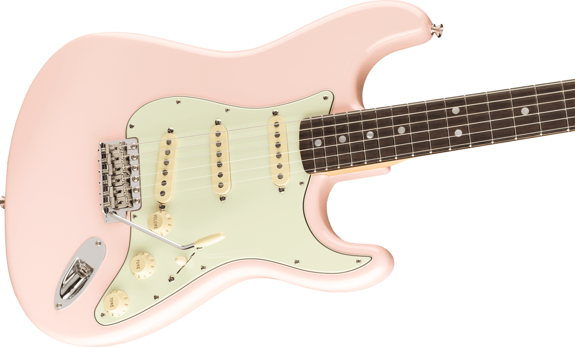 Fender American Original '60s Stratocaster Rosewood Fingerboard Shell Pink Electric Guitar