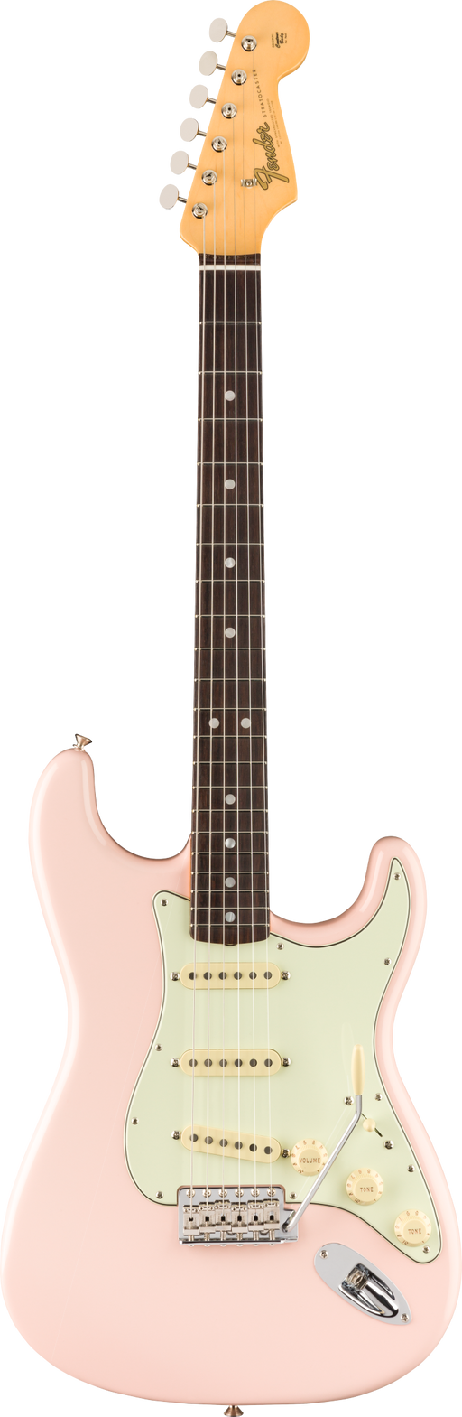 Fender American Original '60s Stratocaster Rosewood Fingerboard Shell Pink Electric Guitar