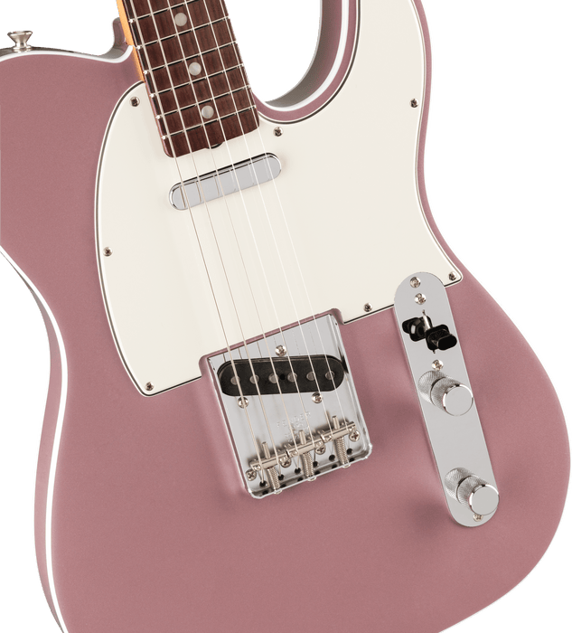 Fender American Original '60s Telecaster Rosewood Fingerboard Burgundy Mist Metallic Electric Guitar