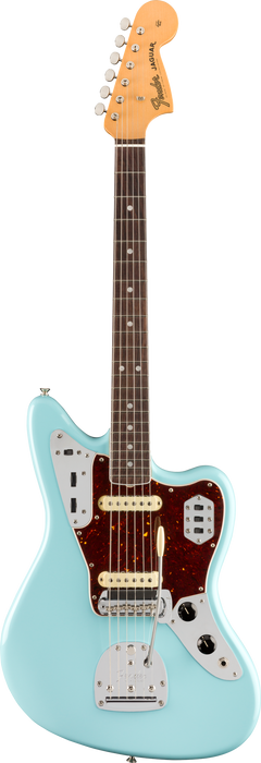 Fender American Original '60s Jaguar Rosewood Fingerboard Daphne Blue Electric Guitar