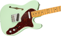 Fender American Original 60s Telecaster Thinline Maple Fingerboard Surf Green Electric Guitar