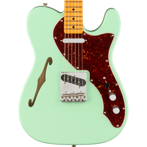 Fender American Original 60s Telecaster Thinline Maple Fingerboard Surf Green Electric Guitar