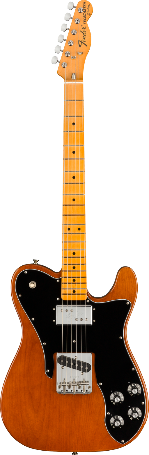 Fender American Original 70s Telecaster Custom Maple Fingerboard Mocha Electric Guitar