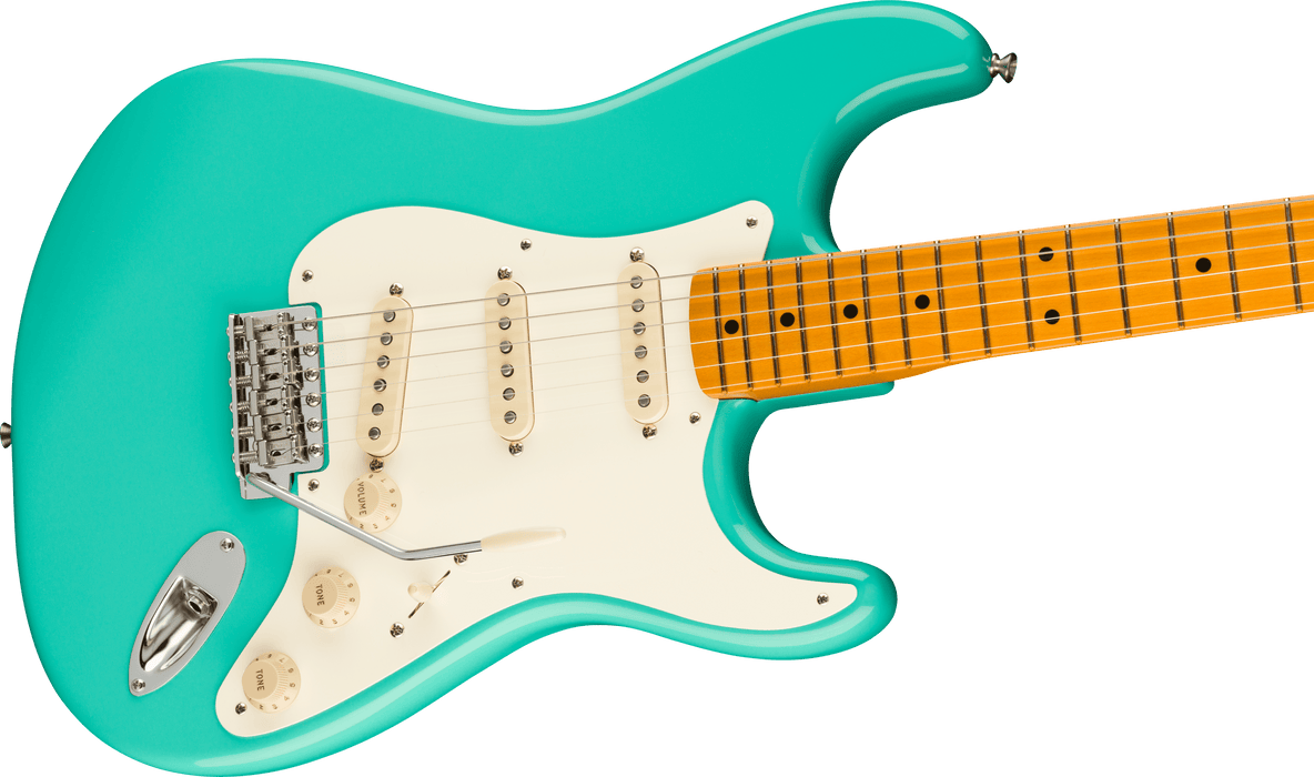 Fender American Vintage II 1957 Stratocaster Maple Fingerboard Sea Foam Green Electric Guitar