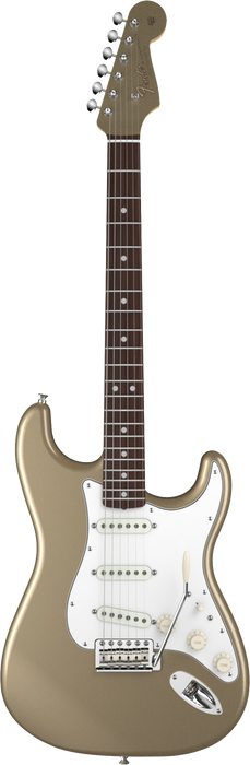 DISC - Fender American Vintage '65 Stratocaster Round-Lam Rosewood Shoreline Gold