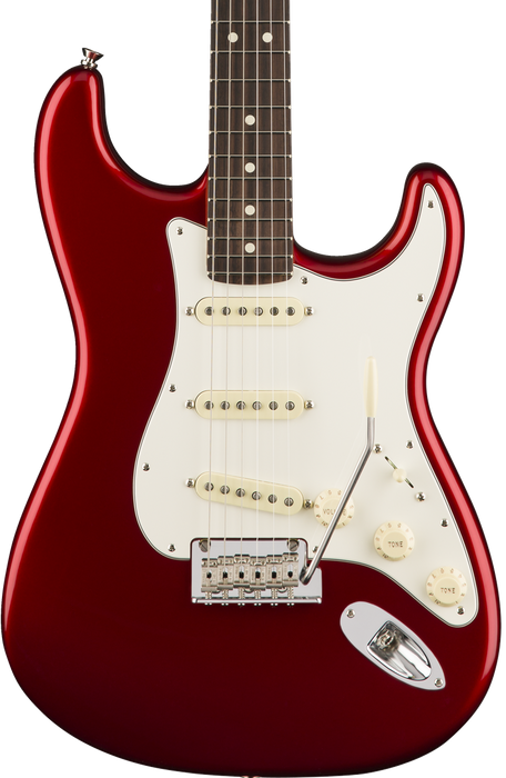 DISC - Fender American Pro Stratocaster Rosewood Fingerboard Candy Apple Red With Hard Case