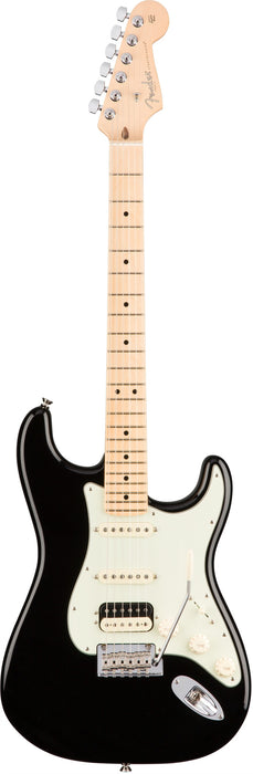 DISC - Fender American Professional Stratocaster HSS Shawbucker Guitar Black/Maple