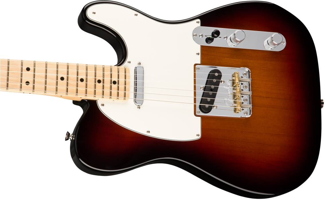 DISC - Fender American Pro Telecaster Maple Fingerboard 3-Tone Sunburst Electric Guitar