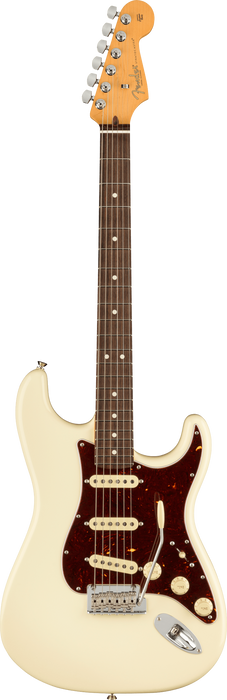 Fender American Professional II Stratocaster Rosewood Fingerboard Olympic White Electric Guitar With Case