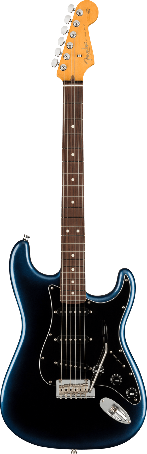 Fender American Professional II Stratocaster Rosewood Fingerboard Dark Night Electric Guitar With Case