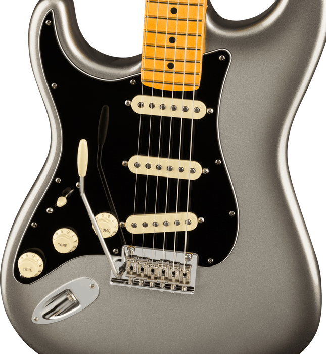 Fender American Professional II Stratocaster Left-Handed Mercury Electric Guitar