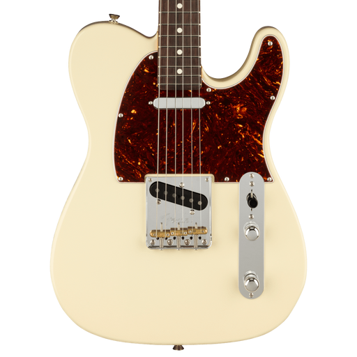 Fender American Professional II Telecaster Rosewood Fingerboard Olympic White Electric Guitar With Case