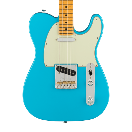Fender American Professional II Telecaster Miami Blue Electric Guitar With Case