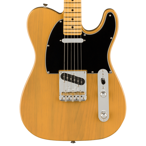 Fender American Professional II Telecaster Maple Fingerboard Butterscotch Blonde Electric Guitar With Case