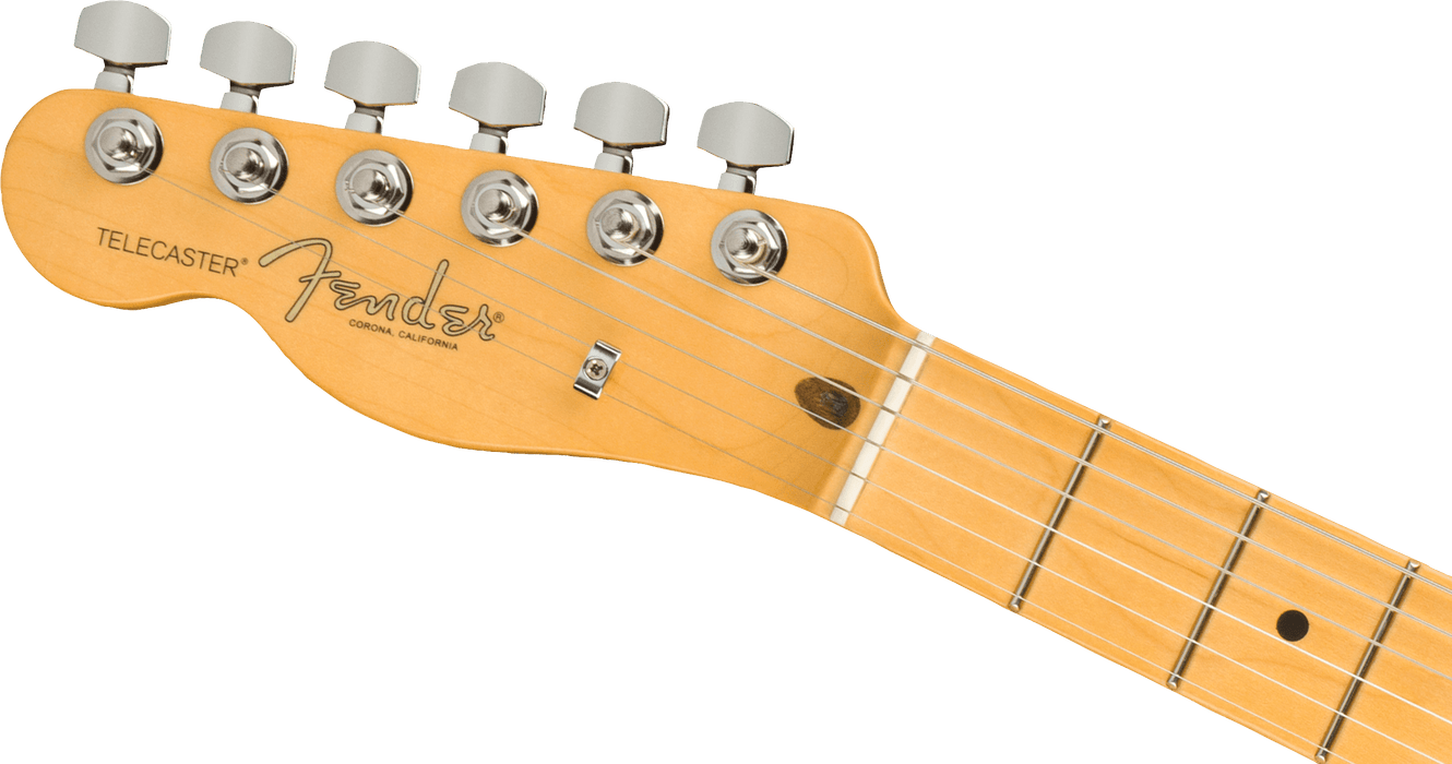 Fender American Professional II Telecaster Left-Hand Maple Fingerboard Butterscotch Blonde Electric Guitar With Case