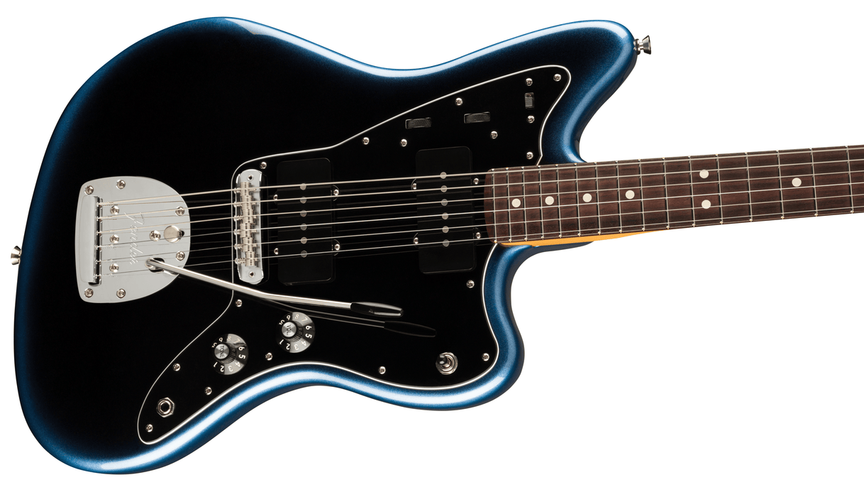 Fender American Professional II Jazzmaster Rosewood Fingerboard Dark Night Electric Guitar With Case