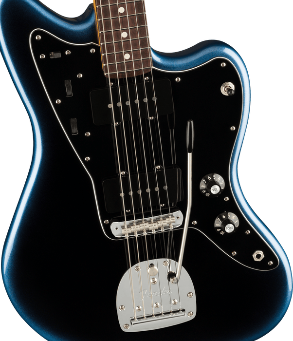 Fender American Professional II Jazzmaster Rosewood Fingerboard Dark Night Electric Guitar With Case