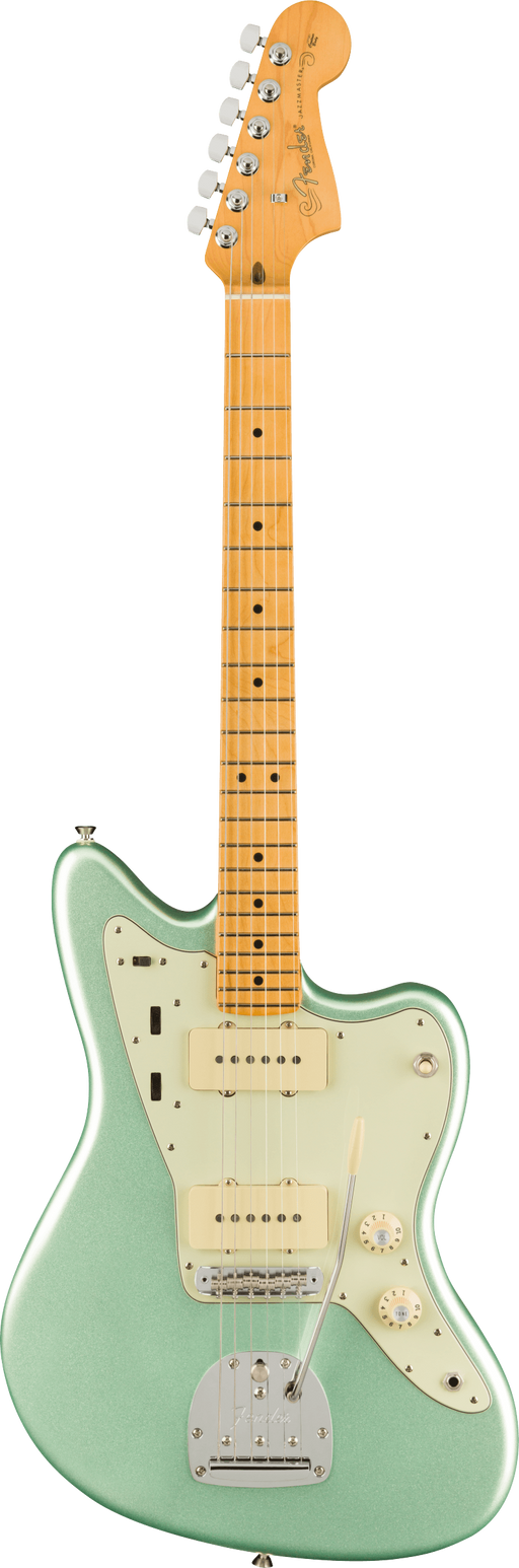 Fender American Professional II Jazzmaste Maple Fingerboard Mystic Surf Green Electric Guitar