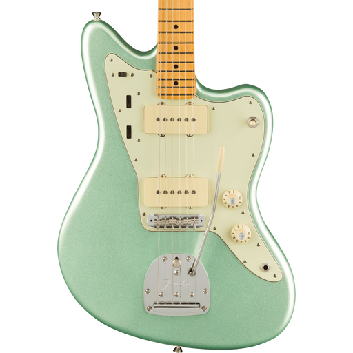 Fender American Professional II Jazzmaste Maple Fingerboard Mystic Surf Green Electric Guitar