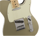 DISC - Fender American Elite Telecaster Champagne Maple Fingerboard with Case