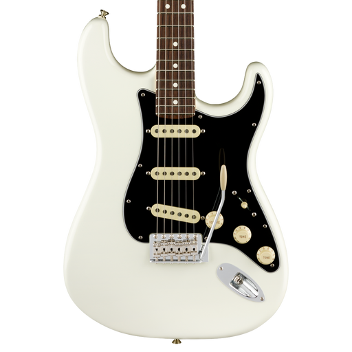 Fender American Performer Stratocaster Rosewood Fingerboard Arctic White Electric Guitar With Case