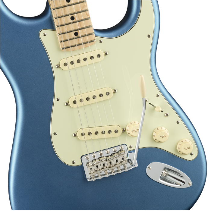 Fender American Performer Stratocaster Satin Lake Placid Blue Maple Fingerboard