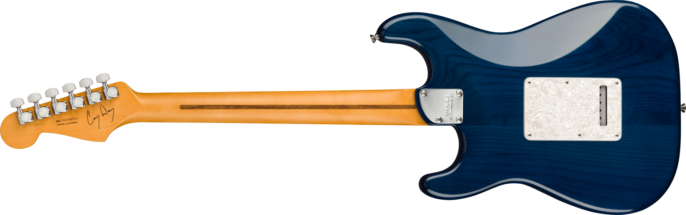 Fender Cory Wong Stratocaster Rosewood Fingerboard Sapphire Blue Transparent