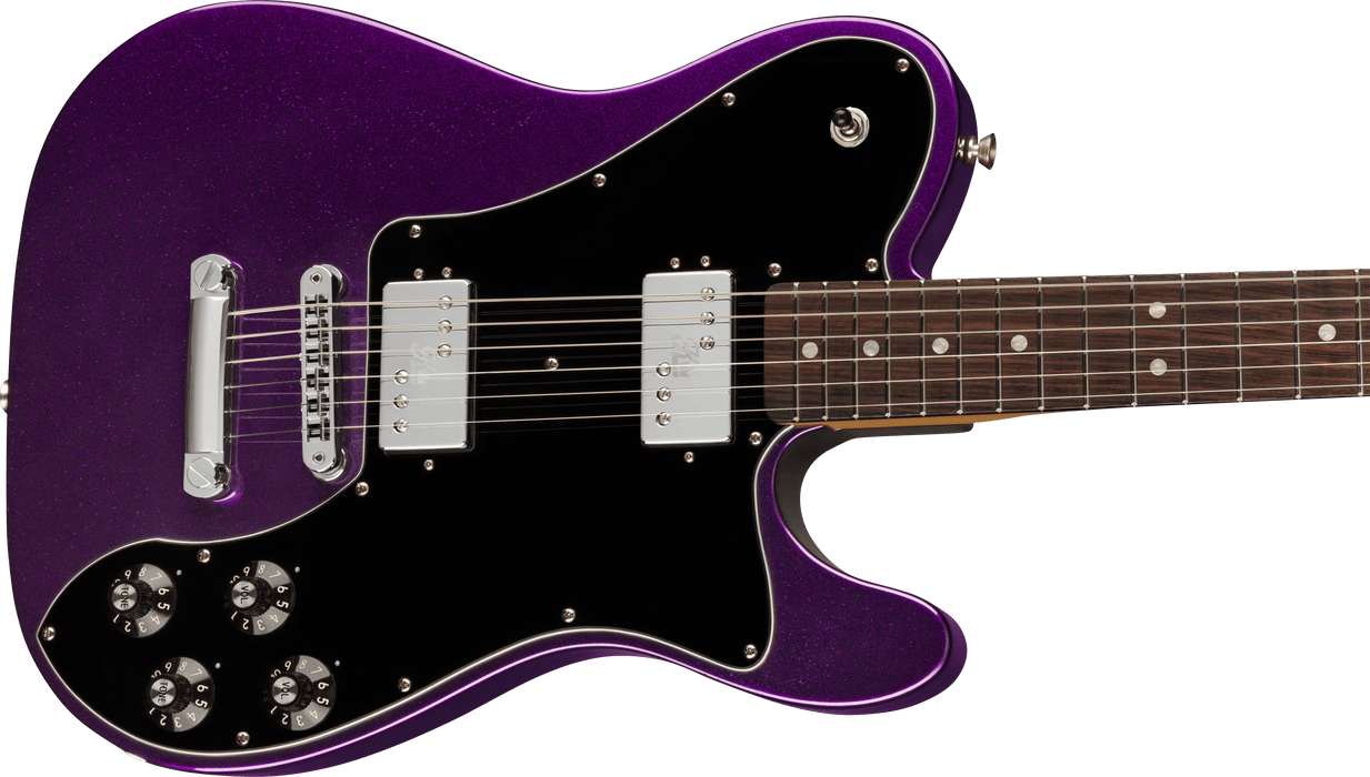 Fender Kingfish Telecaster Deluxe Rosewood Fingerboard Mississippi Night Electric Guitar With Case