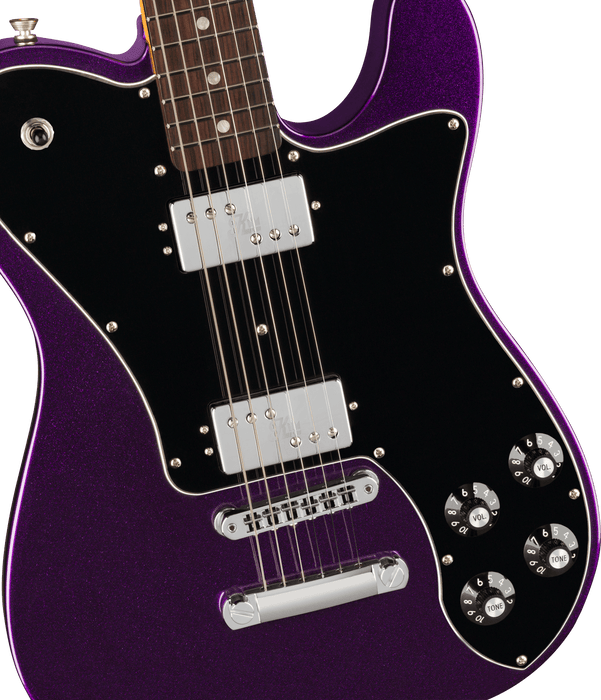 Fender Kingfish Telecaster Deluxe Rosewood Fingerboard Mississippi Night Electric Guitar With Case