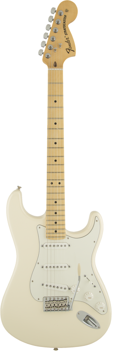 DISC - Fender American Special Stratocaster Maple Olympic White
