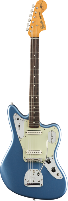 DISC - Fender Johnny Marr Jaguar Lake Placid Blue Rosewood Fingerboard With Case