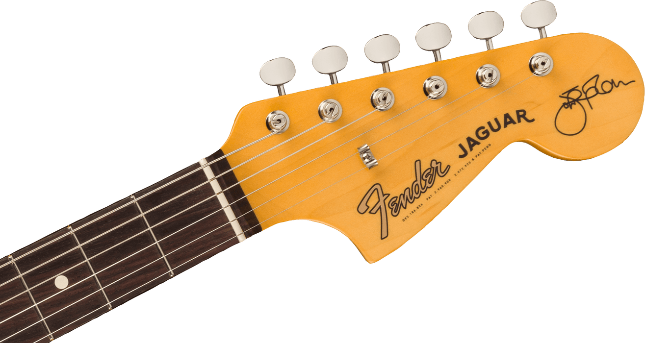 Fender Johnny Marr Jaguar Rosewood Fingerboard Fever Dream Yellow Electric Guitar