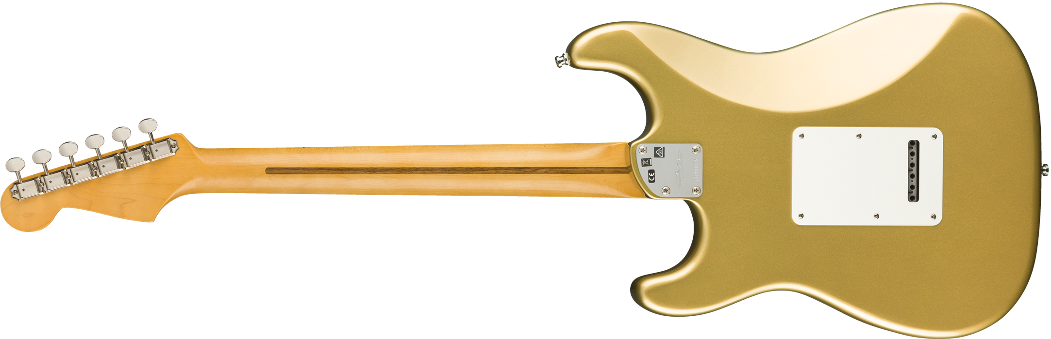 Fender Lincoln Brewster Maple Neck Stratocaster Electric Guitar - Aztec Gold