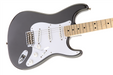 Fender Eric Clapton Stratocaster Maple "Blackie" Pewter With Case