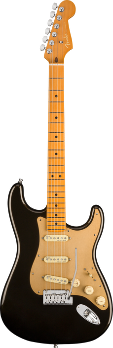Fender American Ultra Stratocaster Maple Fingerboard Texas Tea Electric Guitar