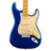 Fender American Ultra Stratocaster Maple Fingerboard Cobra Blue Electric Guitar With Case