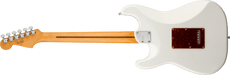 Fender American Ultra Stratocaster HSS Maple Fingerboard Arctic Pearl Electric Guitar With Case