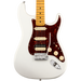 Fender American Ultra Stratocaster HSS Maple Fingerboard Arctic Pearl Electric Guitar With Case