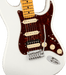 Fender American Ultra Stratocaster HSS Maple Fingerboard Arctic Pearl Electric Guitar With Case