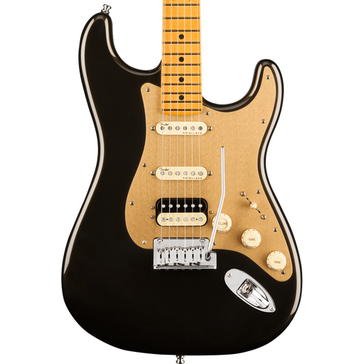 Fender American Ultra Stratocaster HSS Maple Fingerboard Texas Tea Electric Guitar With Case