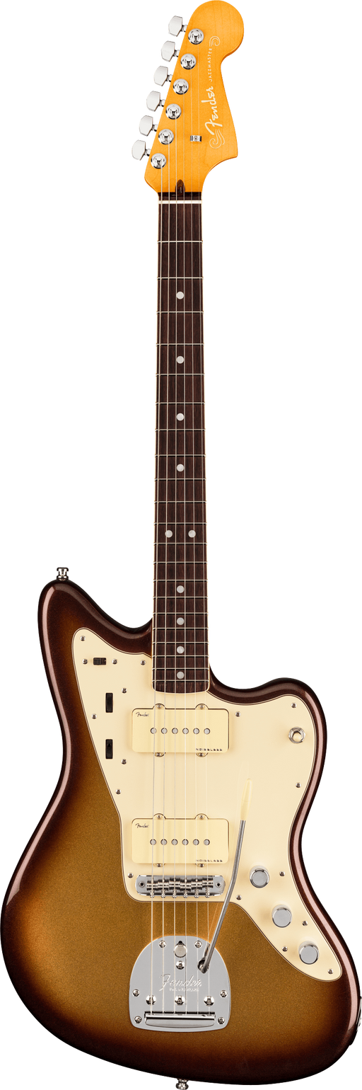 Fender American Ultra Jazzmaster Rosewood Fingerboard Mocha Burst Electric Guitar With Case